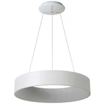 LUCIDE Talowe 1-flg. 60 cm rund weiß Metall