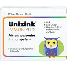 Köhler Pharma Unizink Immun Plus Kapseln 10 St.