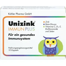 Köhler Pharma Unizink Immun Plus Kapseln 10 St.