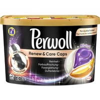 Perwoll Waschmittel Renew Advanced schwarz, Gel, Caps, 0,26 kg, 19 Waschladungen