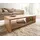 DeLife Live-Edge Beige Akazie 130 x 38 x 60 cm
