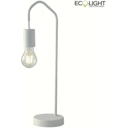 ECO-Light Tischleuchte HABITAT, IP20, 1-flammig, E27 max. 40W, weiß ECO-I-HABITAT-L-BCO