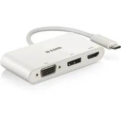 D-Link DUB-V310 USB-C 3-Port Video Adapter