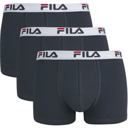 Fila Boxer »MAN BOXER SHORTS«, (3er Pack), mit elastischem Logobund Fila navy XL
