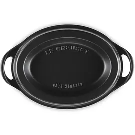 Le Creuset Doufeu Bräter 32 cm oval schwarz matt