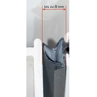 Elton B.V. Ellen Renovierungsdichtung 4246 f. KF-Fenster u. -türen Silikon schwarz, L 25mtr