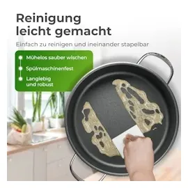 Klamer K-SP-SS-GC3-28 Servierpfanne 28 cm