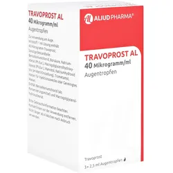 TRAVOPROST AL 40 Mikrogramm/ml Augentropfen 3X2,5 ml