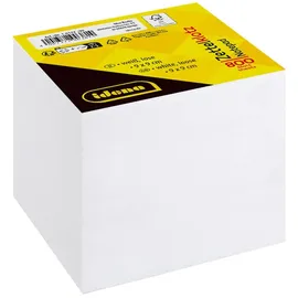 IDENA Zettelklotz 9 x 9 cm 800 Blatt weiß
