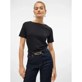 Vero Moda VMPANDA MODAL S/S TOP NOOS Schwarz M