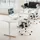 Yaasa Schreibtisch Desk Pro 200 x 80 cm Weiß/Weiß
