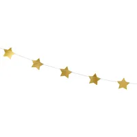 Partydeco Girlande 3,6 m Gold