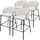 ML DESIGN modern liv Barhocker Stoffbezug Beige 4er Set