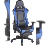 CLP Turbo XL Kunstleder schwarz/blau