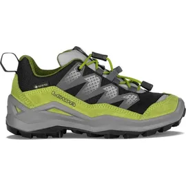Lowa Maddox Pro GTX LO Kinder Schwarz/Limone 37