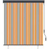 vidaXL Außenrollo 140 x 250 cm blau