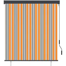 vidaXL Außenrollo 140 x 250 cm blau