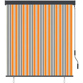 vidaXL Außenrollo 140 x 250 cm blau