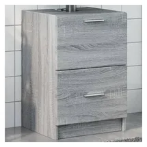 vidaXL Waschbeckenunterschrank 40 x 59 cm Grau