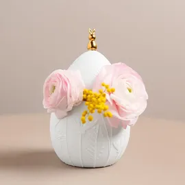 räder Ostern Aufbewahrungsdose Floral weiß 8 cm x 16,5 cm