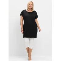 Sheego T-Shirt Oversize-Shirt schwarz 52/54