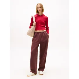 Tommy Hilfiger Strickjacke in Ruby Rhubarb M