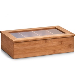 Teebeutelbox Bamboo - braun