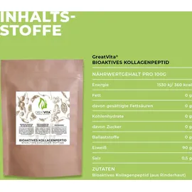 greatvita Kollagen Pulver Hydrolysat 400 g