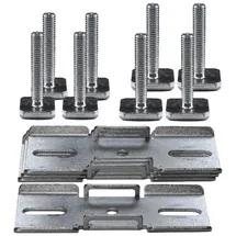 Omac T-Nut Adapter Satz für Dachbox Mania 320 Marathon Befestigung 12x