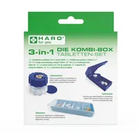 HARO Medikamentenbox Kombi-Box 3 St.