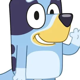 Bluey Dekokissen 25 x 20 x 10 cm Blau