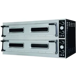 Combisteel Pizzaofen mit 2x5 Heizplatten und 2x9 Pizzen Ø350mm 400V