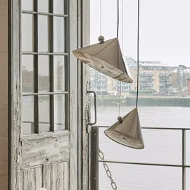 Tom Dixon Pose 1-flg. Ø 25 cm silber