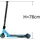 Madd Gear Kick Pro blau/schwarz