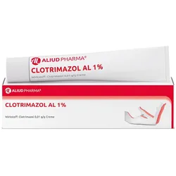 Clotrimazol AL 1% bei Fußpilz