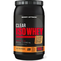 Body Attack Clear Iso Whey Ice Tea Peach