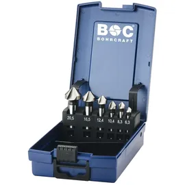 Bohrcraft Kegelsenker-Satz DIN335C 90 Grad HSS-E Co 6-teilig