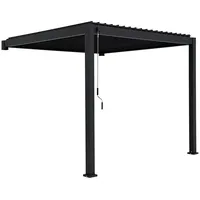 Green Spirit Mirador Classic 3x3 Wandmontage anthrazit Pergola mit