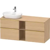 Duravit D-Neo Konsolenwaschtischunterbau wandhängend Natur Eiche Matt 1400x550x664 mm à DE4970L34300 DE4970L34300000,