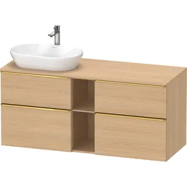 Duravit D-Neo Konsolenwaschtischunterbau wandhängend Natur Eiche Matt 1400x550x664 mm à DE4970L34300 DE4970L34300000,