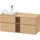 Duravit D-Neo Konsolenwaschtischunterbau wandhängend Natur Eiche Matt 1400x550x664 mm à DE4970L34300 DE4970L34300000,