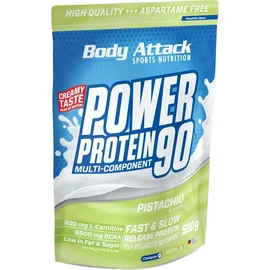 Body Attack Power Protein 90 Pistazie Pulver 500 g