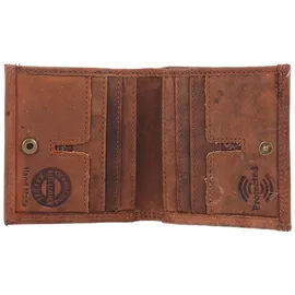 GREENLAND Montenegro Geldbörse Unisex Leder braun