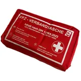 IWH KFZ-Verbandtasche rot Verbandtasche Pkw DIN 13164 02-2022 1 Set