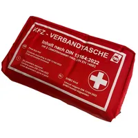 IWH KFZ-Verbandtasche rot Verbandtasche Pkw DIN 13164 02-2022 1 Set