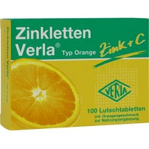 VERLA Zinkletten Verla Orange Lutschtabletten 100 St.