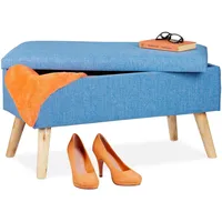 Relaxdays Sitzbank, Sitzbank 77 cm,