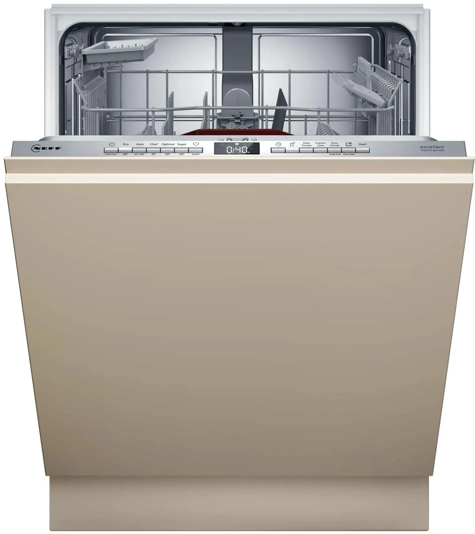 GXLEA10 (S255EBX03D + Z780BI11) 60 cm Geschirrspüler vollintegriert (ohne Front) Sehr leise 13 Maßgedecke aquaStop Funktion Wärmetauscher