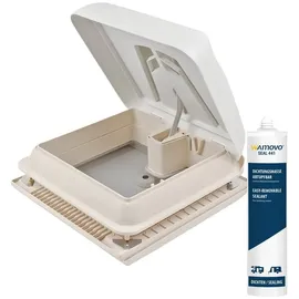 Fiamma Vent 28 Dachluke 28 x 28 cm Weiß