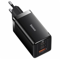 Baseus GaN5 Pro 2xUSB-C + USB 65W (black)